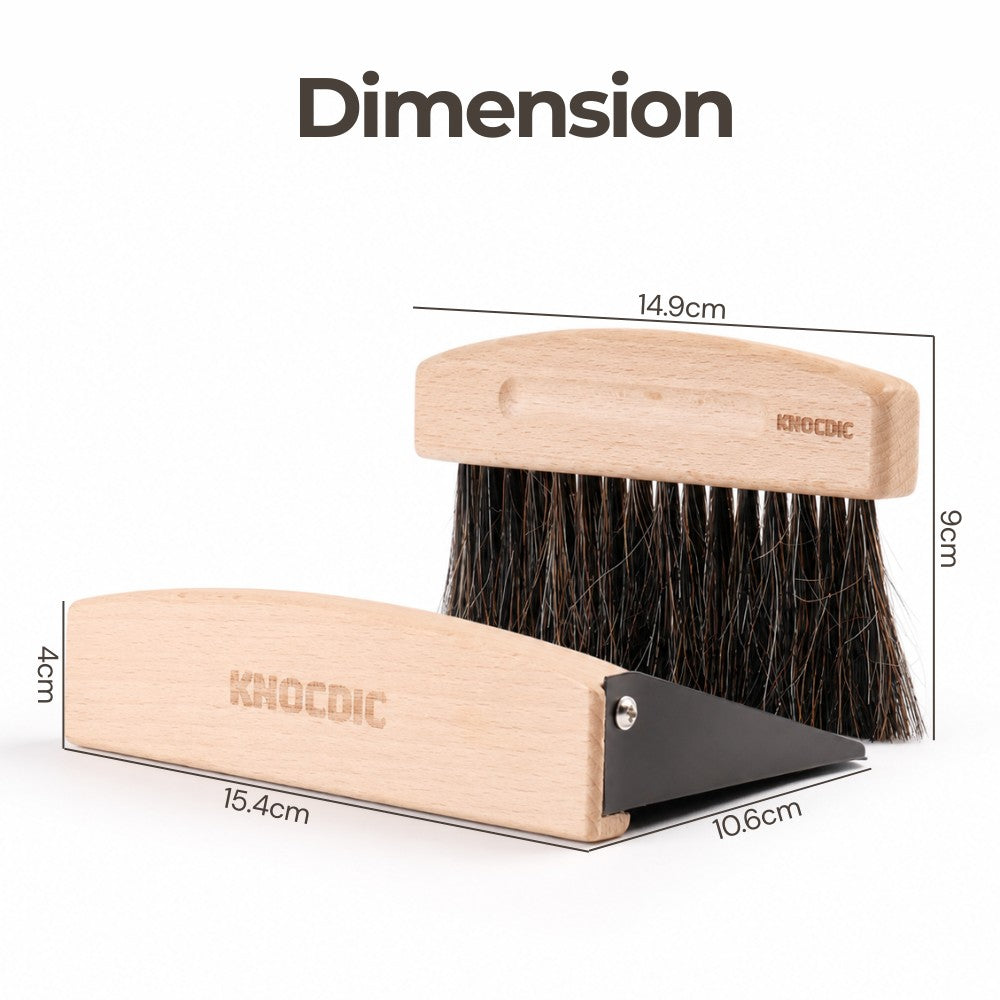 Coffee Counter Cleaning Brush & Dustpan Set
