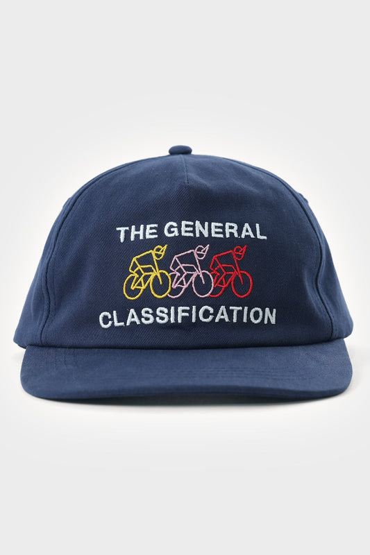 Gifts for cyclists: navy Grand Tour Leaders cap with embroidered riders