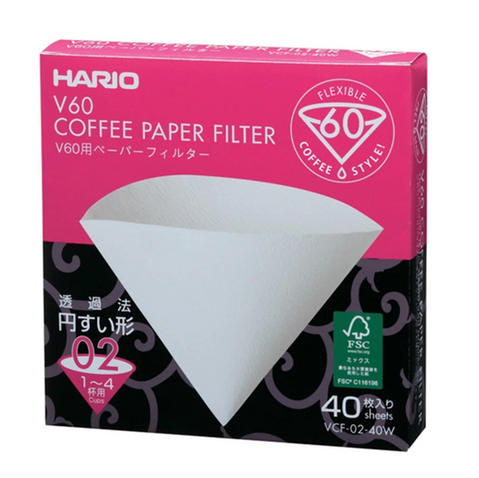V60 Coffee Filter Papers x40