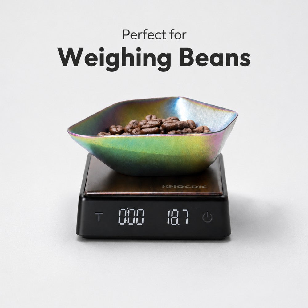 Coffee Bean Dosing Bowl & Spray Bottle Set