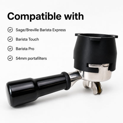 54mm Dosing Funnel with Grinder Activation Tab, Sage/Brevill