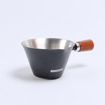 100ml Espresso Measuring Cup with Wooden Handle