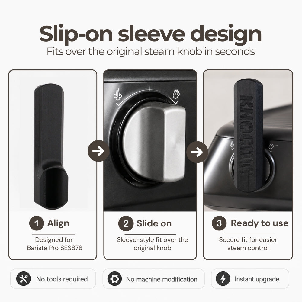Sage/Breville Barista Snap-on Steam Lever Upgrade